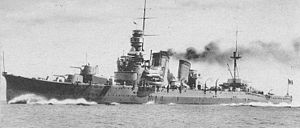 Heavy cruiser Furutaka