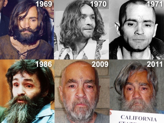 Charles Manson Through the Years
