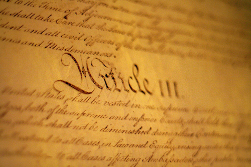 Article three of the united states constitution   wikipedia